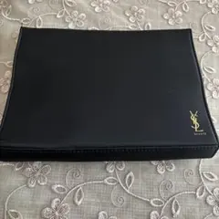 YSL ブラックポーチ ミラー付き