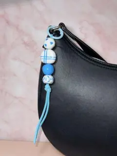 ハンドメイドのバッグチャーム