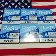 GOSEN Roots PE×4 釣り糸 ６個セットのサムネイル