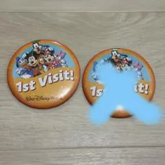 Walt Disney World 1st Visit 缶バッジのサムネイル