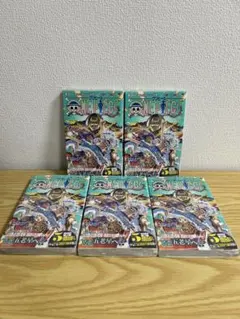 完全完品ワンピースONE PIECE５冊セット初版、シュリンク付き、帯付き 2026年最新】ワンピース 初版 5巻の人気アイテム - メルカリ