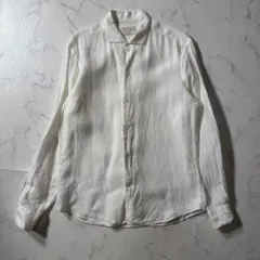 美品】Brilla per il gusto リネンカッタウェイシャツ S - メルカリ