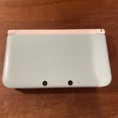 ニンテンドー3DSLL本体　ミント×ホワイト　ACアダプタつき