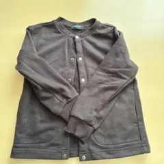 COMME CA ISM カーディガン Lサイズ ブラック　120-130