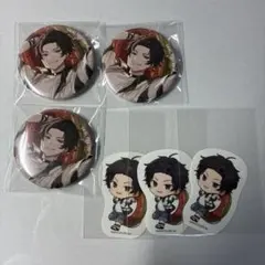 にじさんじ　佐伯イッテツ　海の家　缶バッジ　ステッカー