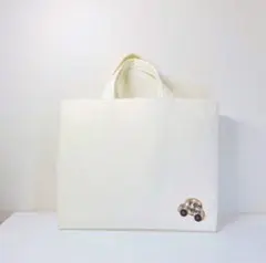 【お名前刺繍サービス】くるま刺繍★レッスンバッグ（キルティングではない）