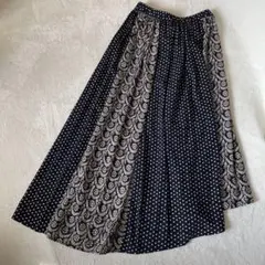 ⭐️新品タグ付き⭐️ soeur7 総柄　花柄　プリーツスカート　2wayのサムネイル