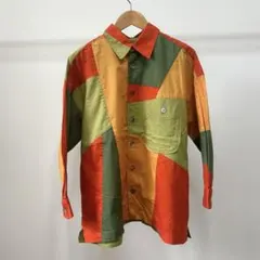 90s/ISSEY MIYAKE/イッセイミヤケ/パッチワーク/シャツ/コットンのサムネイル