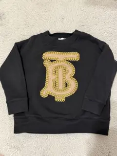 美品 男女ok BURBERRY トレーナー レッド ブラック 2Y 92cm - メルカリ