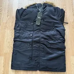 ALPHA N-3B ナイロンジャケット ブラック