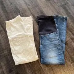 マタニティパンツUNIQLO S２本セット