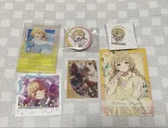 学園アイドルマスター 藤田ことね8点まとめ売りセット 缶バッジ類