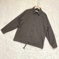 『REAL WORDS』（M）グレー混合/ジャケット /チェック柄/長袖
