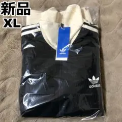 新品 adidas ワッフル トラックジャケット XL 黒