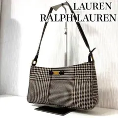 ラルフローレン　RALPH LAUREN ジャガード　ハンドバッグ　肩がけ