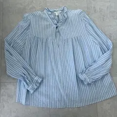 H&M ストライプブラウス
