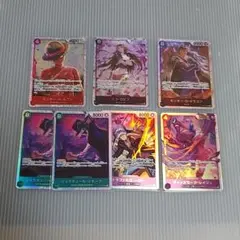 ワンピースカード 師弟の絆 ミホーク 他 SR まとめ売り