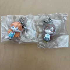 エヴァンゲリオン めじるしアクセサリー アスカ・マリ 2個セット