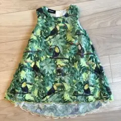 【新品 未使用】ディーゼル 子供服 ワンピース ジャングル　ボタニカルのサムネイル