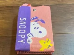 [新品・未使用] スヌーピー　ニット ショルダーバッグ　ピンク