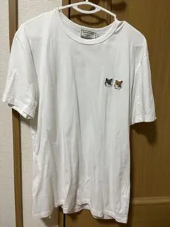 MAISON KITSUNE ホワイトTシャツ