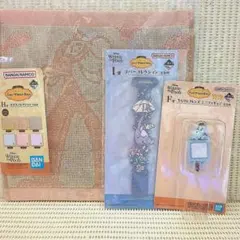 5 プーさん 一番くじ タオル ラバー ミニフィギュア イーヨー ティガー