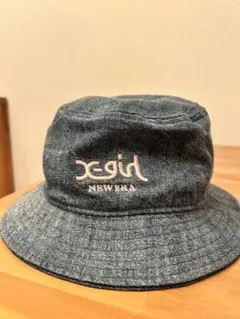 xgirl NEW ERA バケットハット デニム M/L