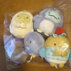 すみっコぐらし　ぺんぎんラグーンてのりぬいぐるみセット