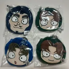 忍たま　ミニポーチキーホルダー　小松田　利吉　伝蔵