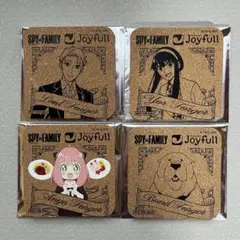 SPY×FAMILY ジョイフルコラボ ノベルティ コースター 4個セット