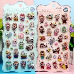 labubuラブブ ボンボンドロップBONBONDROP シールセットおまけ付き