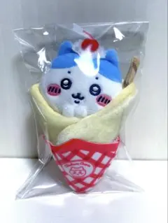 ちいかわクレープ　C賞　マスコット　ハチワレ　クレープくじ