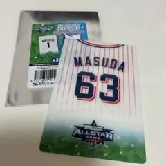 マイナビオールスター 東京ヤクルトスワローズ 増田珠シークレットクリアカード