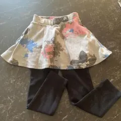 スカート付きレギンス 100cm カラフル
