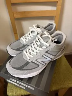 New Balance M990GL5 グレー スニーカー 27.5cm
