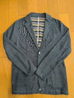 BEAMS LIGHTS ダブルフェイスジャケット ネイビー サイズXL
