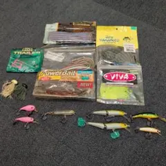 バス釣り引退セット ルアー ワーム セット まとめ売り - メルカリ