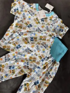 【新品】アンパンマン　パジャマ　95㎝　腹巻　ベビー　半袖のサムネイル