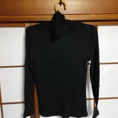 Y'sforliving綿ブラックカットソーのサムネイル