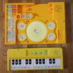 音の出るえほん　シナモンといっしょに　ピアノえほん＆たいことドラム【訳あり】