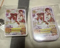 アイカツ！コレクションヘアクリップ　スクエアCANバッジ　一ノ瀬かえで