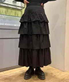 新品★ray BEAMS ギャザーティアードスカート