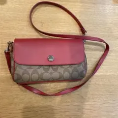 COACH シグネチャーリバーシブルショルダーバッグ