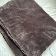 フリース生地 ダークブラウン 約150cm x 100cm