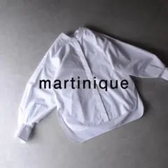 ■専用■美品 マルティニーク 2,6万円 スタンドカラーブラウス ホワイト