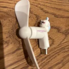 ちいかわ モモンガ スマホ用ミニ扇風機