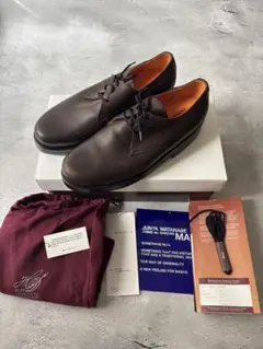 コムデギャルソンジュンヤワタナベマン　レースアップ　レザー　ポストマン　シューズ