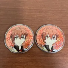 アイナナ ムビナナ 七瀬陸キラキラ缶バッジ2点セット