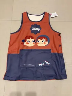 新品　不二家　ぺこちゃん　エプロン　保育士　幼稚園　看護師　介護士