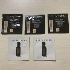 LANCOME & BOBBI BROWN ファンデーションサンプルセット